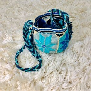 Boho Crossbody knot/crochet